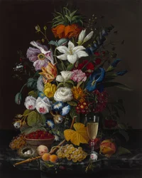 Bouquet victorien, vers 1850-55