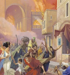 Échapper au grand incendie de Rome en 64 après J.-C.