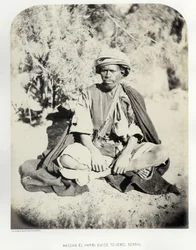 Hassan el Harbi, guide du djebel Serbal, 1868