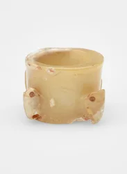 Perle avec masques, vers 1600-1050 av. J.-C.