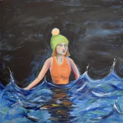 Nageur en eau froide