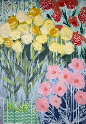 Floraisons de jardin éclatantes