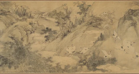 Cent grues 百鶴圖