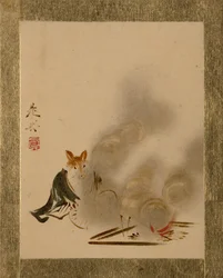 Renard par feu mystique