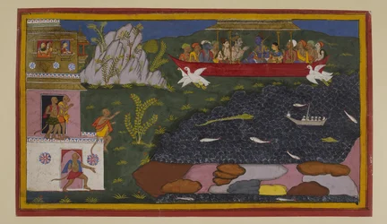 Rāma montre à Sītā son passé ; les singes de Kiṣkindhā reprennent le chemin du retour.