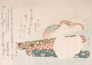 Rouleaux de tissu, coton et fil, 19e siècle