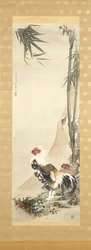 Coq et poule
