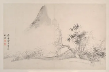 Paysages à la manière des maîtres Song et Yuan