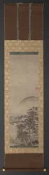 Paysages avec figures (une paire)