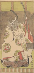 Acteur de Kabuki Ichikawa Danjuro IV, 12e mois, 1771