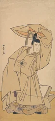 Le premier Nakamura Nakazo dans le rôle de Kanshojo, 1780