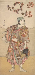 Le premier Nakamura Nakazo dans le rôle de Shimada no Hachizo, 1783