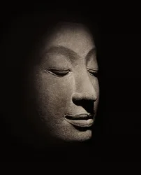 Tête de Bouddha de la période Ayutthaya