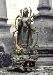 Bouddha en posture d