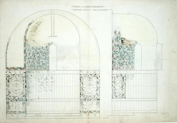 Conception de mosaïque pour l