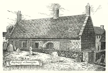 Hospices à Beaminster (gravure)
