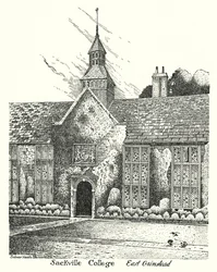 Sackville College, East Grinstead (gravure)