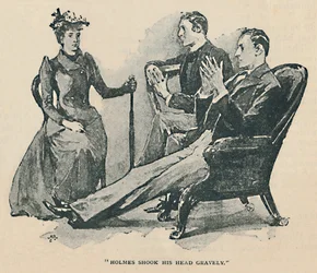 Holmes Secoua la Tête Gravement, 1892