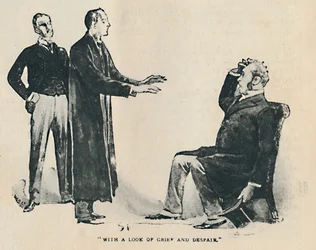 Avec un regard de chagrin et de désespoir, 1892