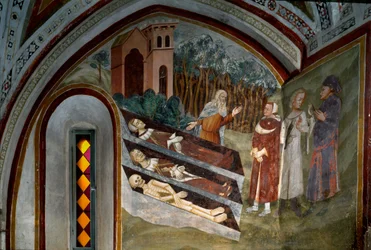 Rencontre des morts avec les vivants (détail)