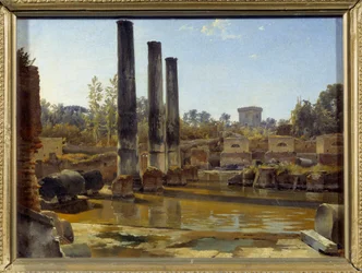 Le temple de Sérapis à Pouzzoles