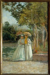 Promenade dans le jardin