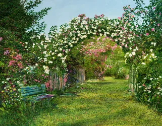 Porte de jardin