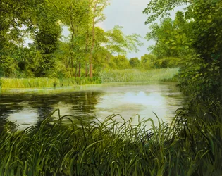 Idylle au bord de la rivière