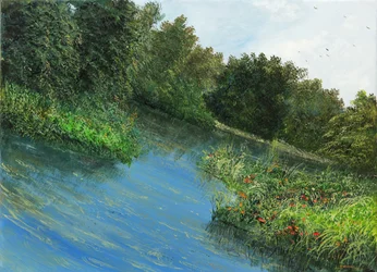 Forêt inclinée