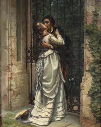 Le baiser, 1910.