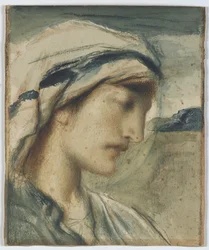 Figure avec foulard
