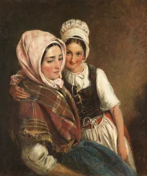 Mère et fille, 1854