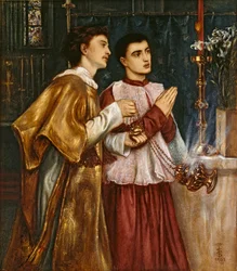 Deux acolytes encensant : Pentecôte, 1863