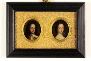 Roi Guillaume III et Reine Marie II