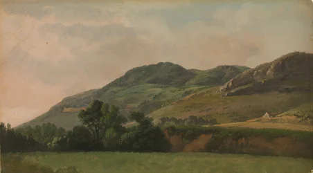 Paysage montagneux à Tivoli, vers 1786-97