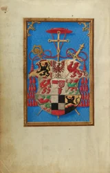 Wappen des Kardinals Albrecht von Brandenburg