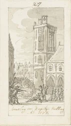 La mort du capitaine Herman van der Helling, 23 novembre 1577