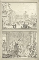 Le palais Honselaarsdijk change de propriétaire / Vente des seigneuries prussiennes à Anna de Hanovre, 1754