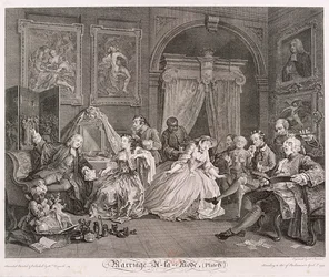 Mariage à la Mode, 1745, planche IV