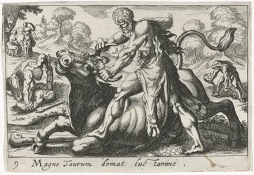 Hercule en combat avec Achélous (Thèmes herculéens)