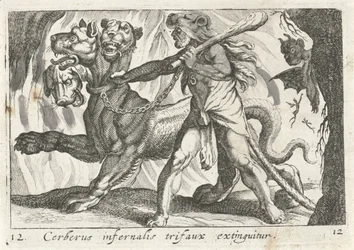 Hercule capture Cerbère