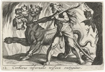 Hercule capture Cerbère