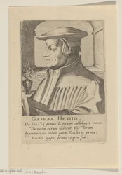 Portrait de Caspar Hedio
