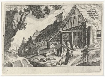 Vue de la ville avec l