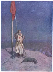 Toute la nature autour de lui dormait dans le calme clair de lune ou dans une ombre profonde