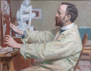 Sir William Goscombe John, 1860-1952, vers 1900
