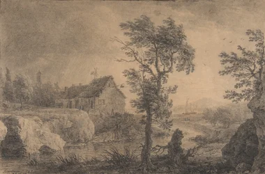 Le méandre de la rivière, 1767