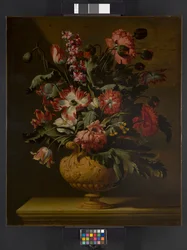 Un vase de fleurs, avant 1710
