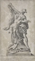 Persée délivrant Andromède (dessin)