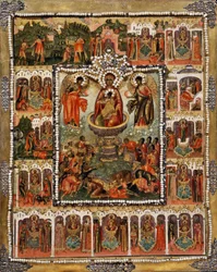 Theotokos Source de Vie, 1670
